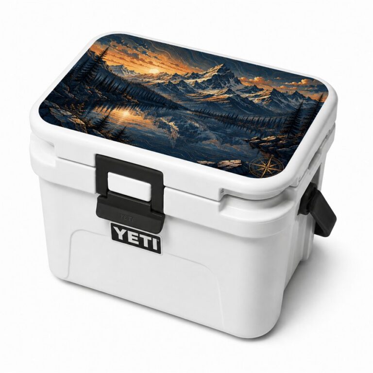 Alpine Wild Peaks cooler skin